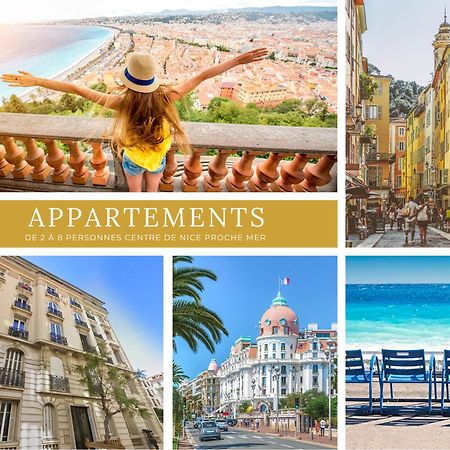 Appartements Nice Centre Proche Mer Carre D'Or Exteriér fotografie