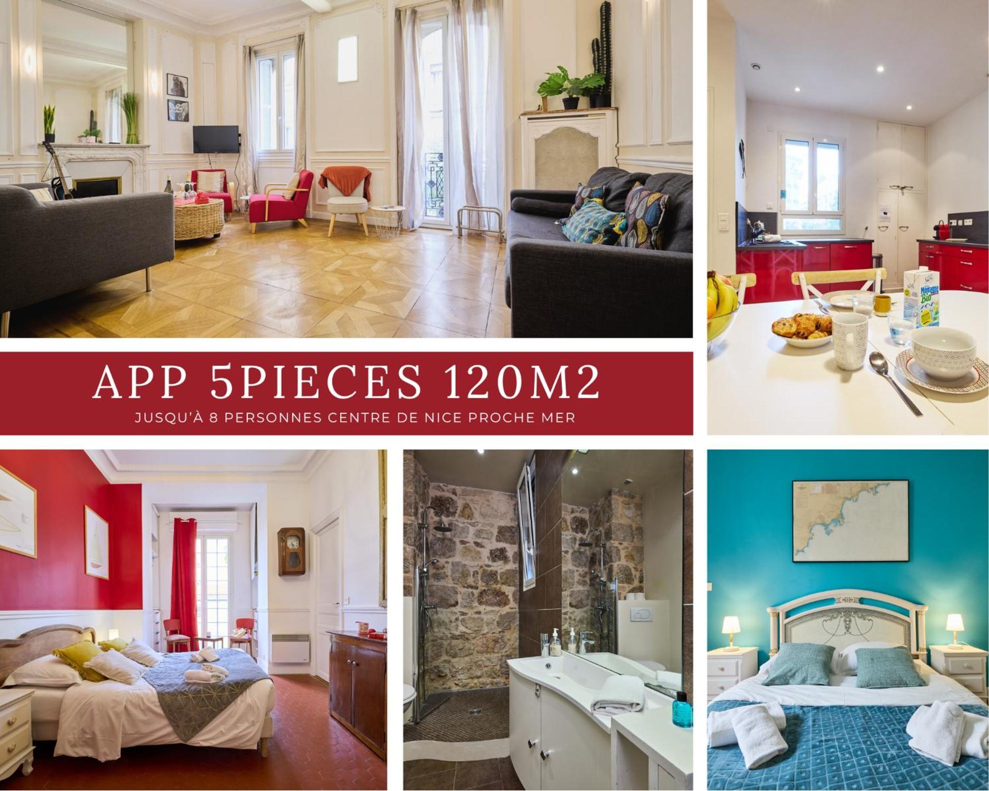 Appartements Nice Centre Proche Mer Carre D'Or Exteriér fotografie