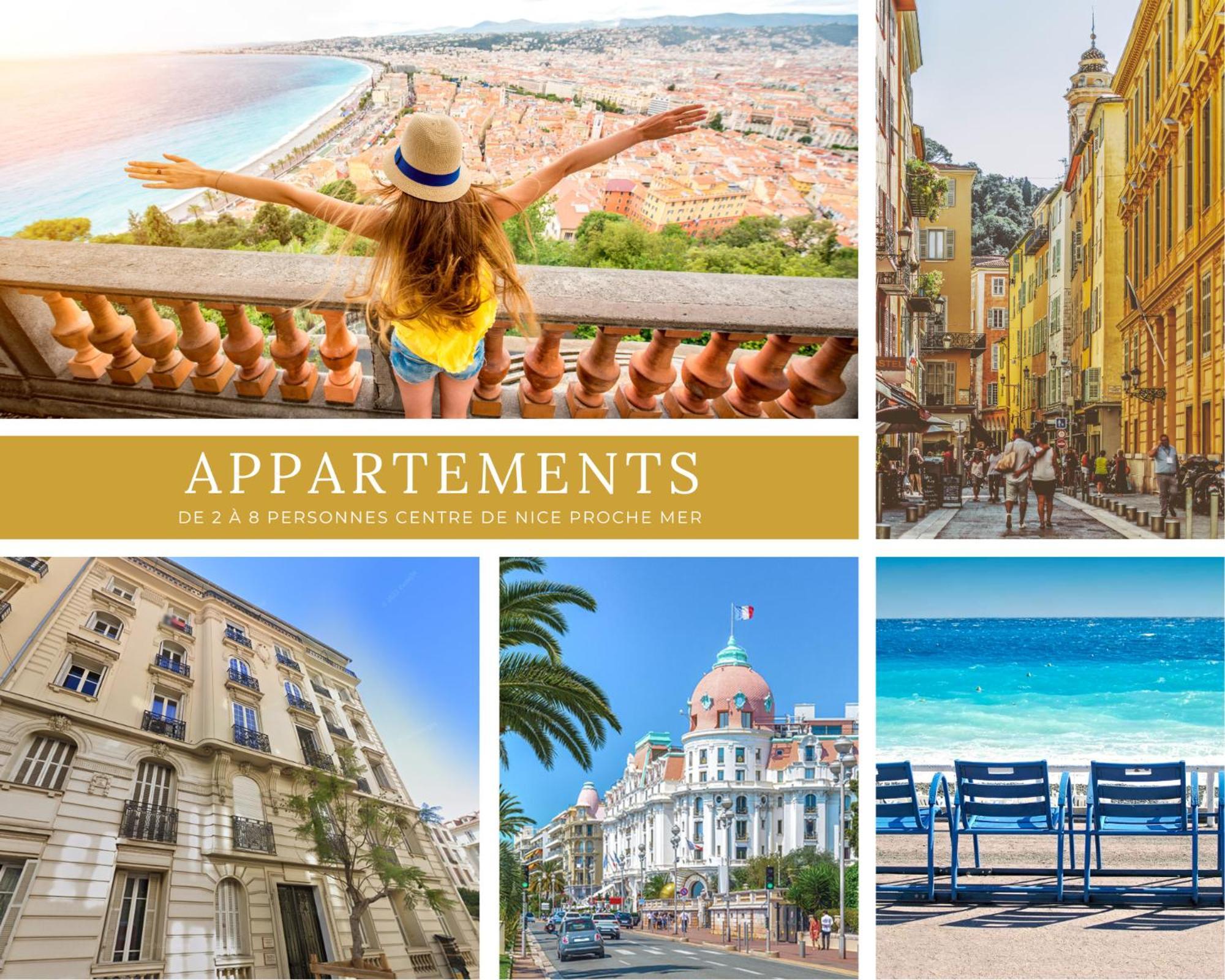 Appartements Nice Centre Proche Mer Carre D'Or Exteriér fotografie